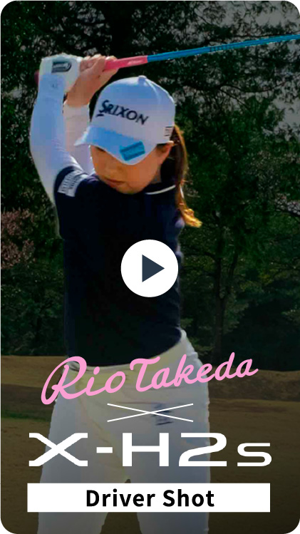 Shooting by X-H2S: Rio Takeda’s Swing (Driver Version) / FUJIFILM