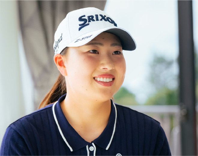 Rio Takeda speaking with a smile (2)