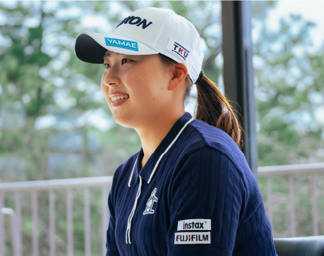 Rio Takeda speaking with a smile (3)