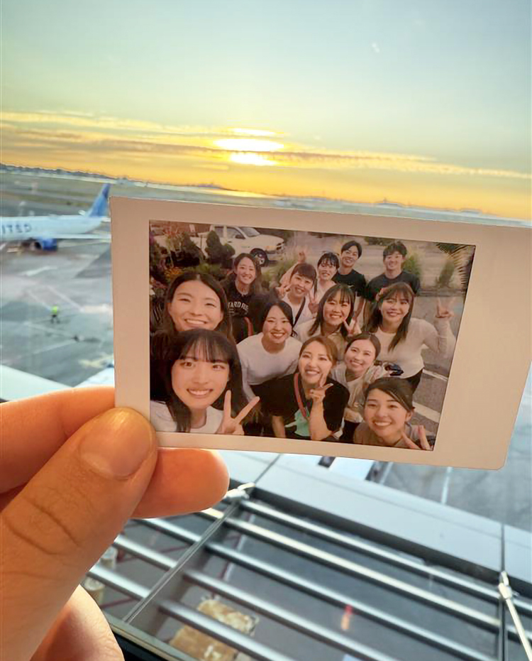 日本人選手みんなでごはん