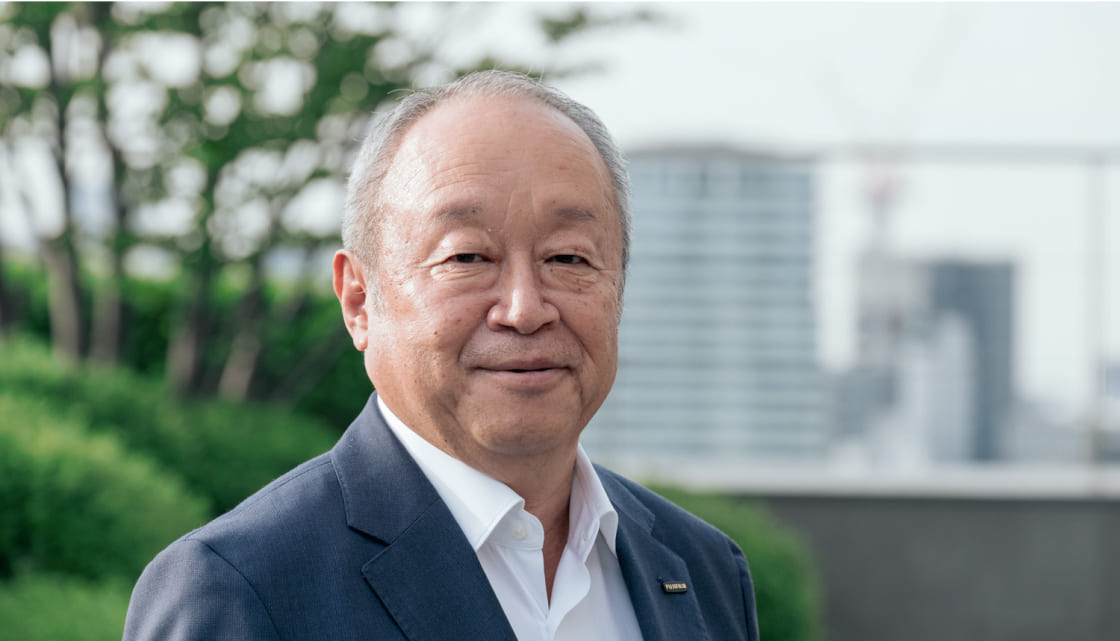 'Teiichi Goto : President, Representative Director & Chief Executive Officer'